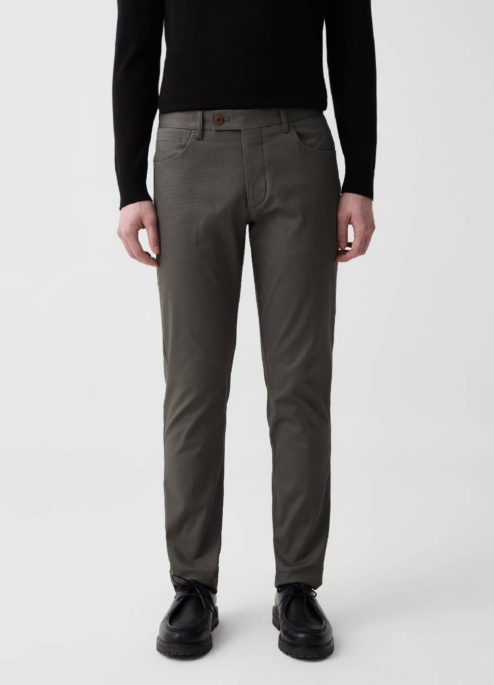Ovs Pantalone Slim Fit Cinque Tasche B.ST 1957