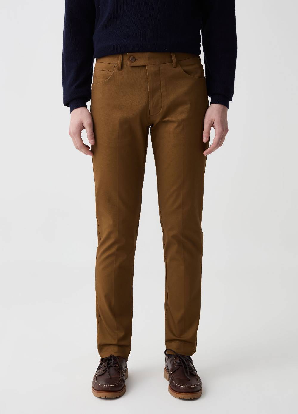Ovs Pantalone Slim Fit Cinque Tasche B.ST 1957