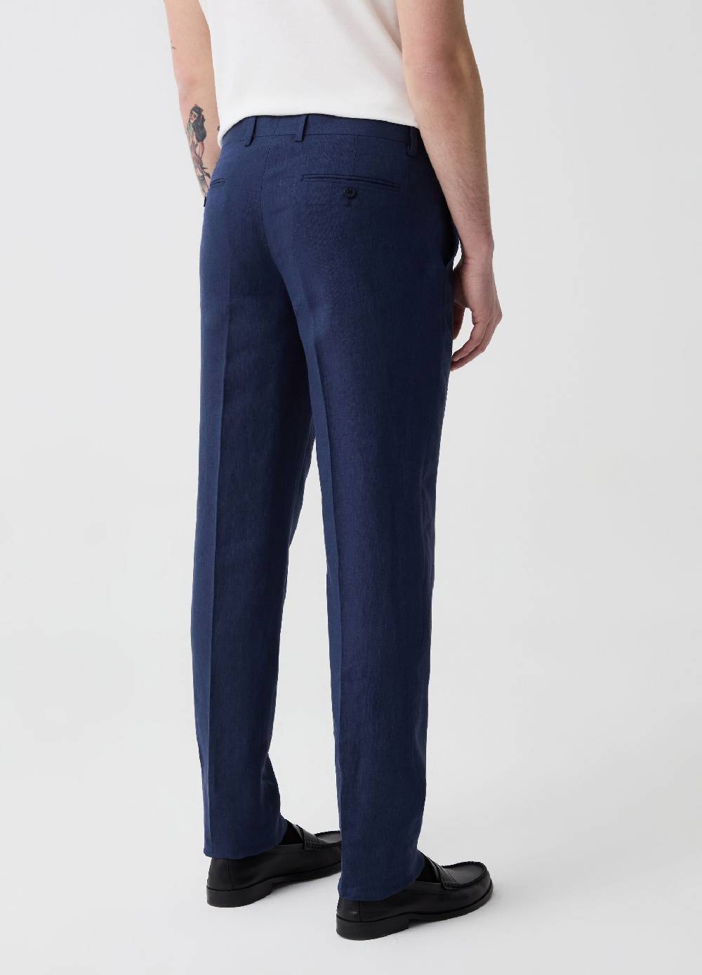 Ovs Pantalone Slim Fit In Lino