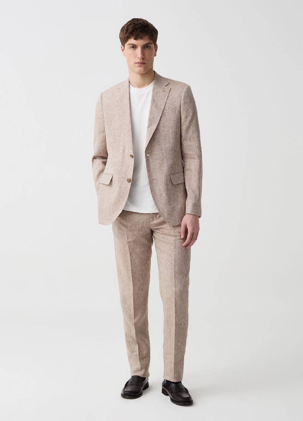 Ovs Pantalone slim fit in lino