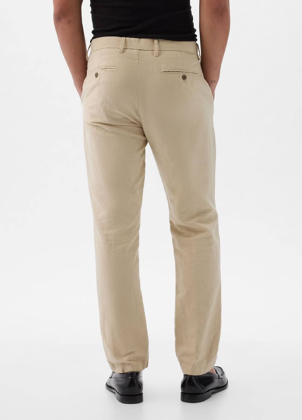 Ovs Pantalone Slim Fit In Lino E Cotone