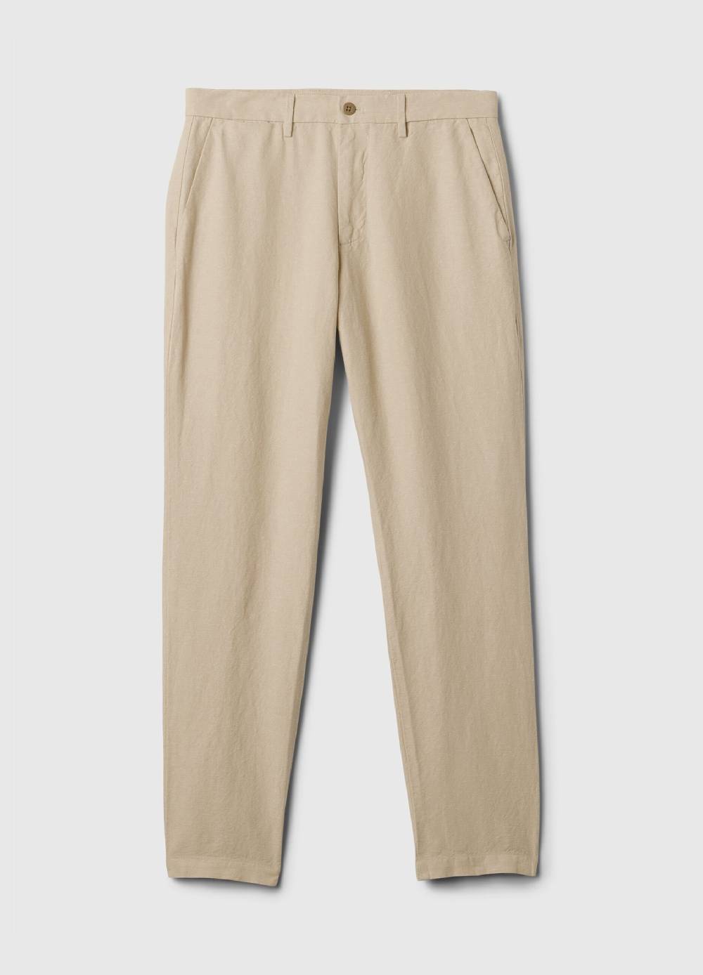 Ovs Pantalone Slim Fit In Lino E Cotone