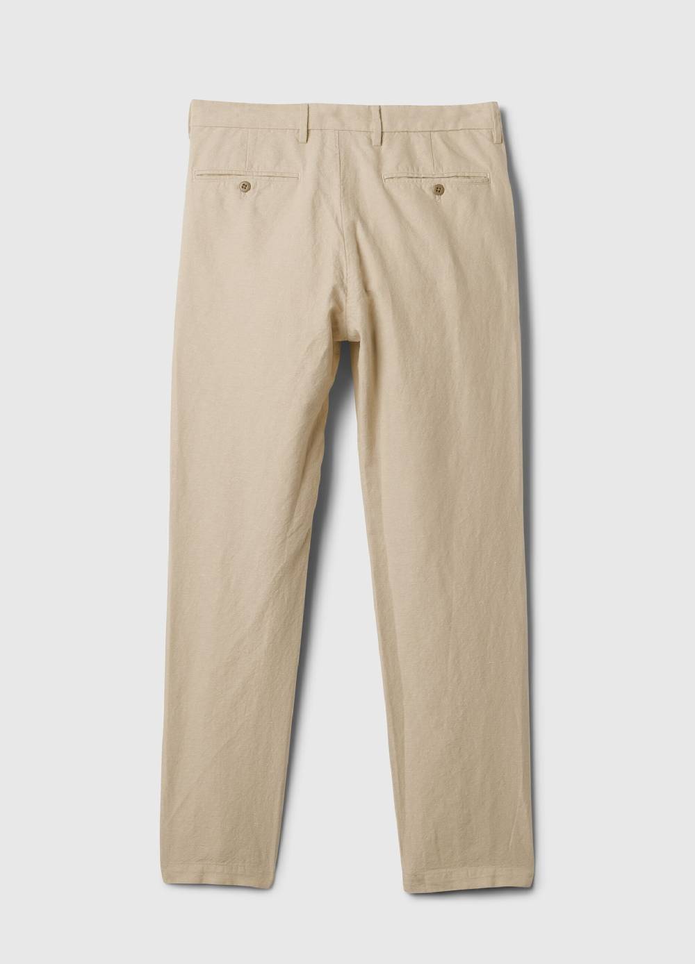 Ovs Pantalone Slim Fit In Lino E Cotone