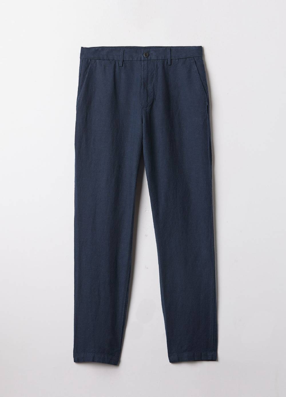 Ovs Pantalone Slim Fit In Lino E Cotone