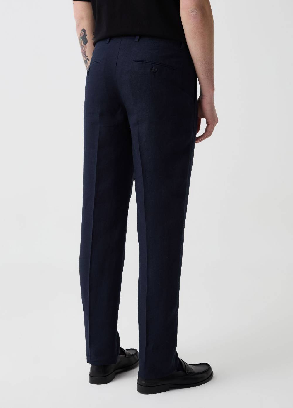Ovs Pantalone Slim Fit In Lino