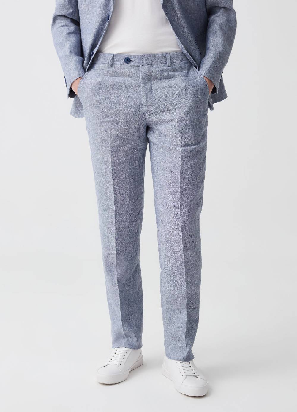 Ovs Pantalone Slim Fit In Lino