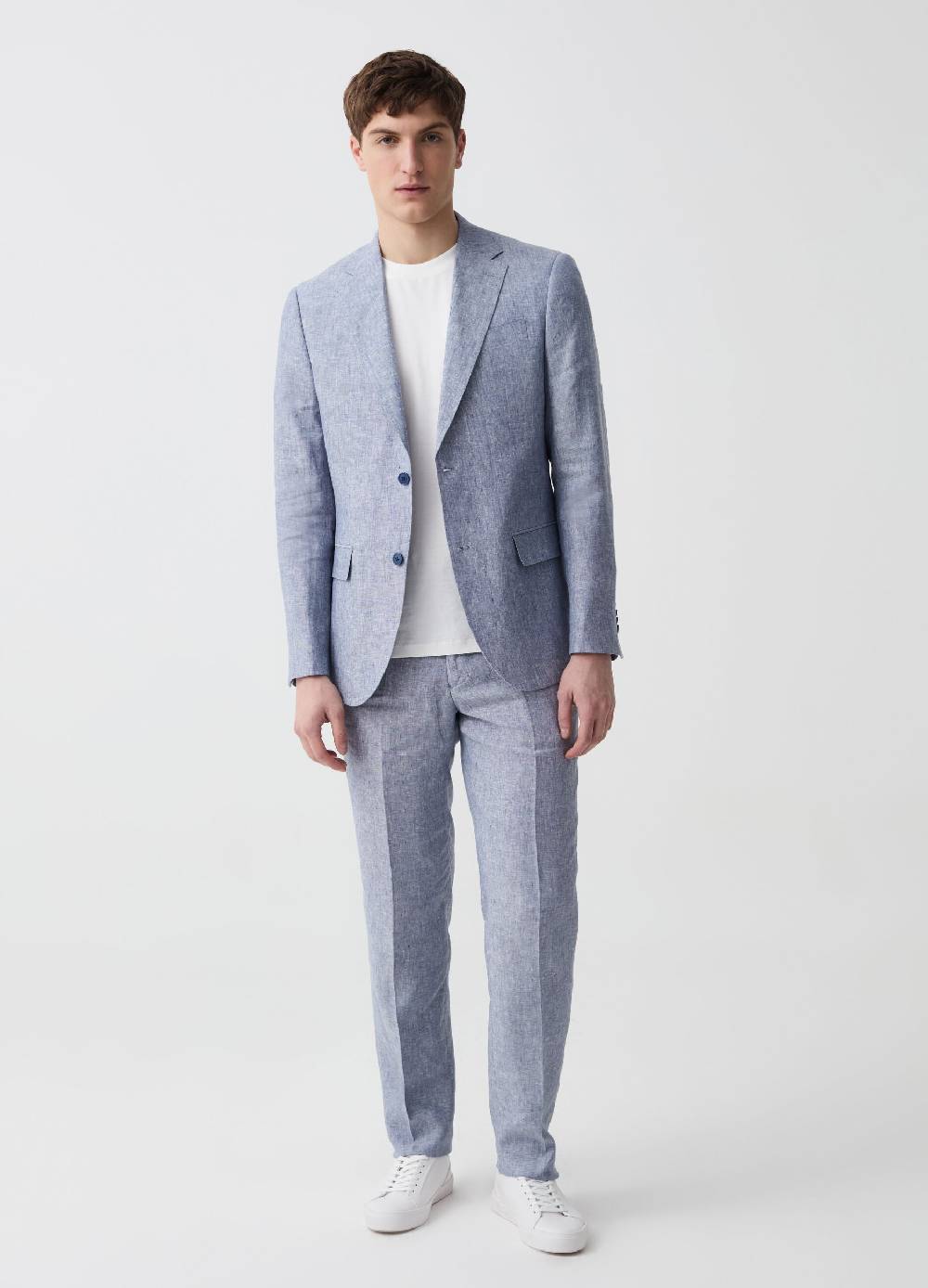 Ovs Pantalone slim fit in lino