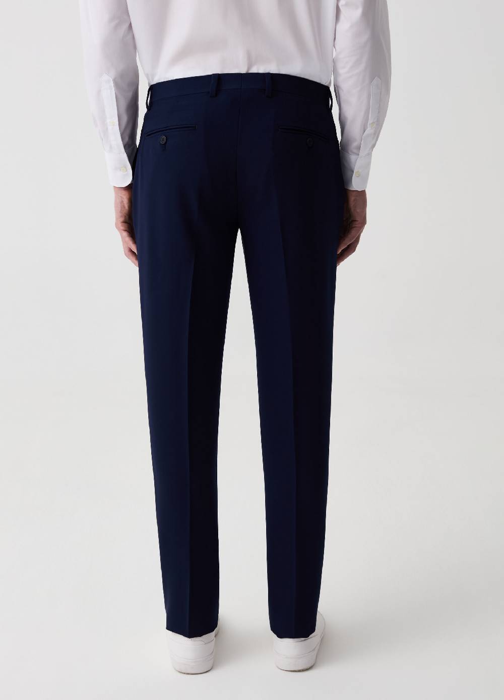 Ovs Pantalone Slim Fit Tinta Unita