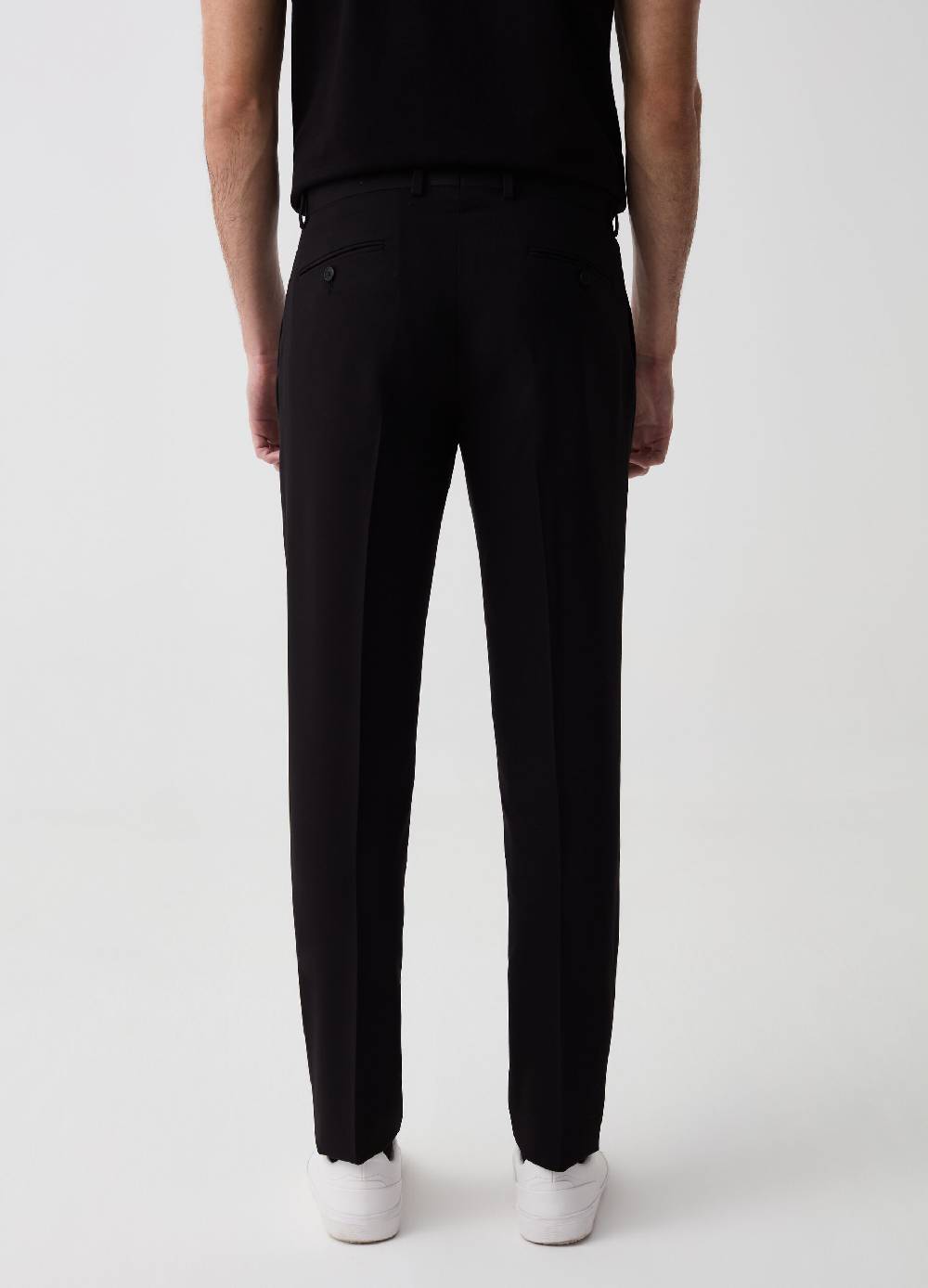 Ovs Pantalone Slim Fit Tinta Unita