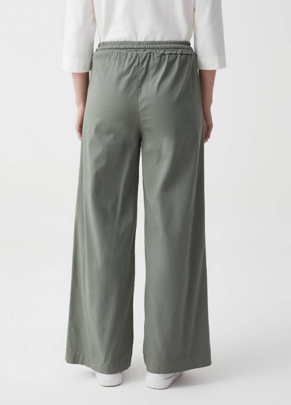 Ovs Pantalone Wide Leg Con Coulisse E Pinces