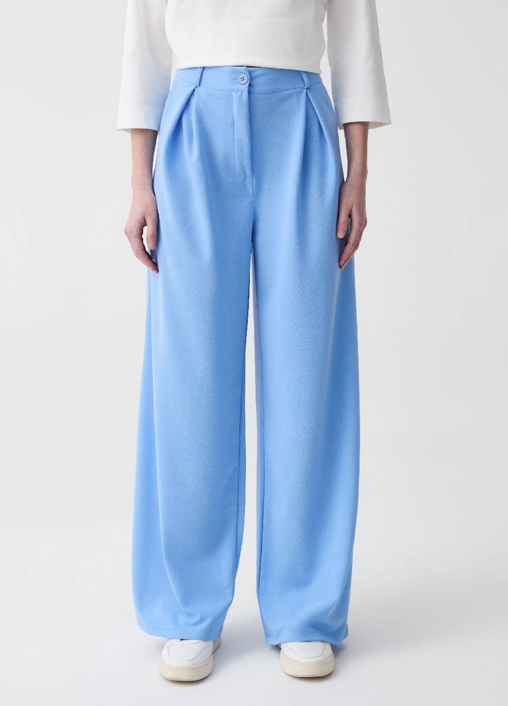 Ovs Pantalone Wide Leg Con Pinces