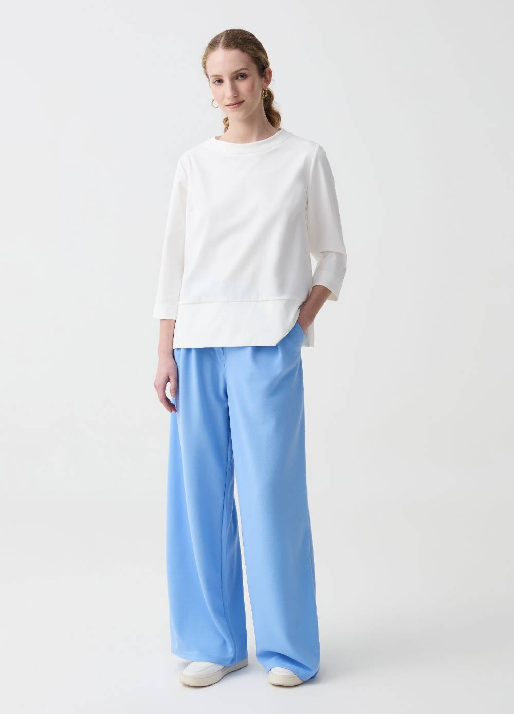 Ovs Pantalone wide leg con pinces