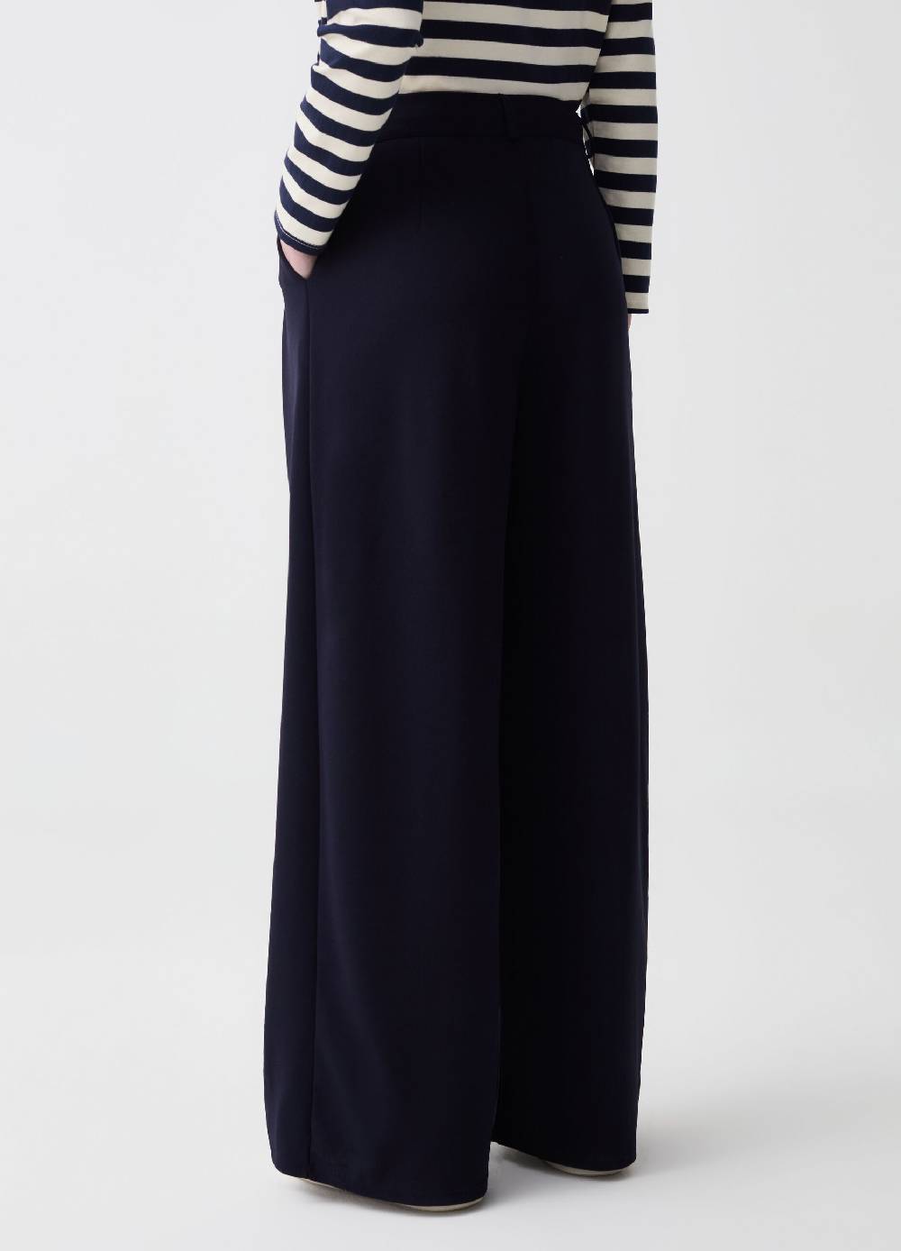 Ovs Pantalone Wide Leg Con Pinces