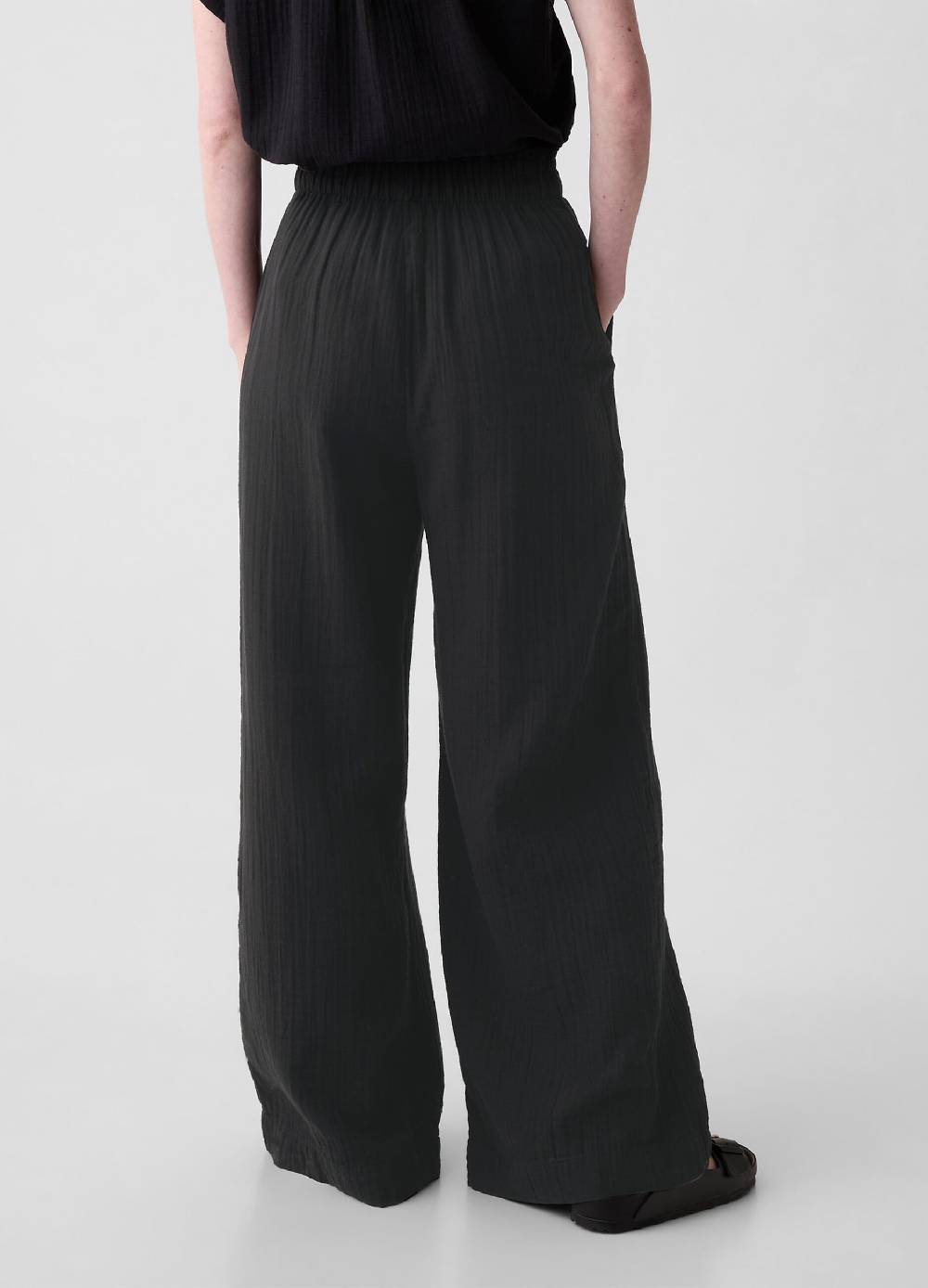 Ovs Pantalone Wide Leg In Garza