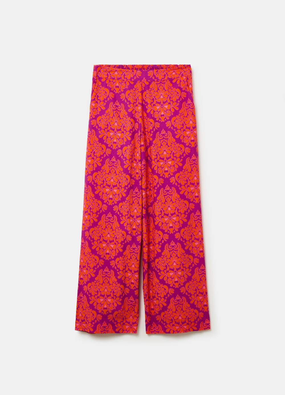 Ovs Pantalone Wide Leg Stampato