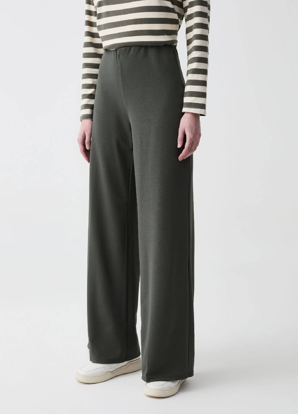 Ovs Pantalone Wide Leg Stretch