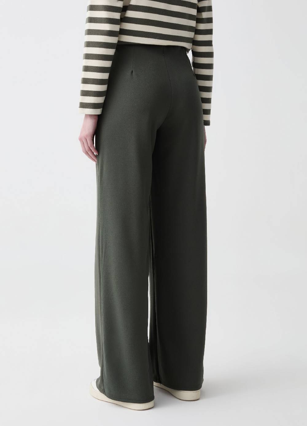 Ovs Pantalone Wide Leg Stretch