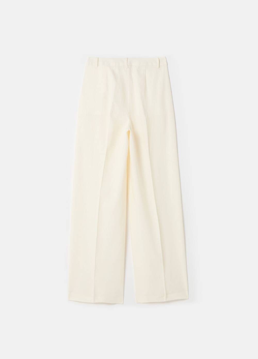 Ovs Pantaloni Ampi In Lino E Viscosa PIOMBO