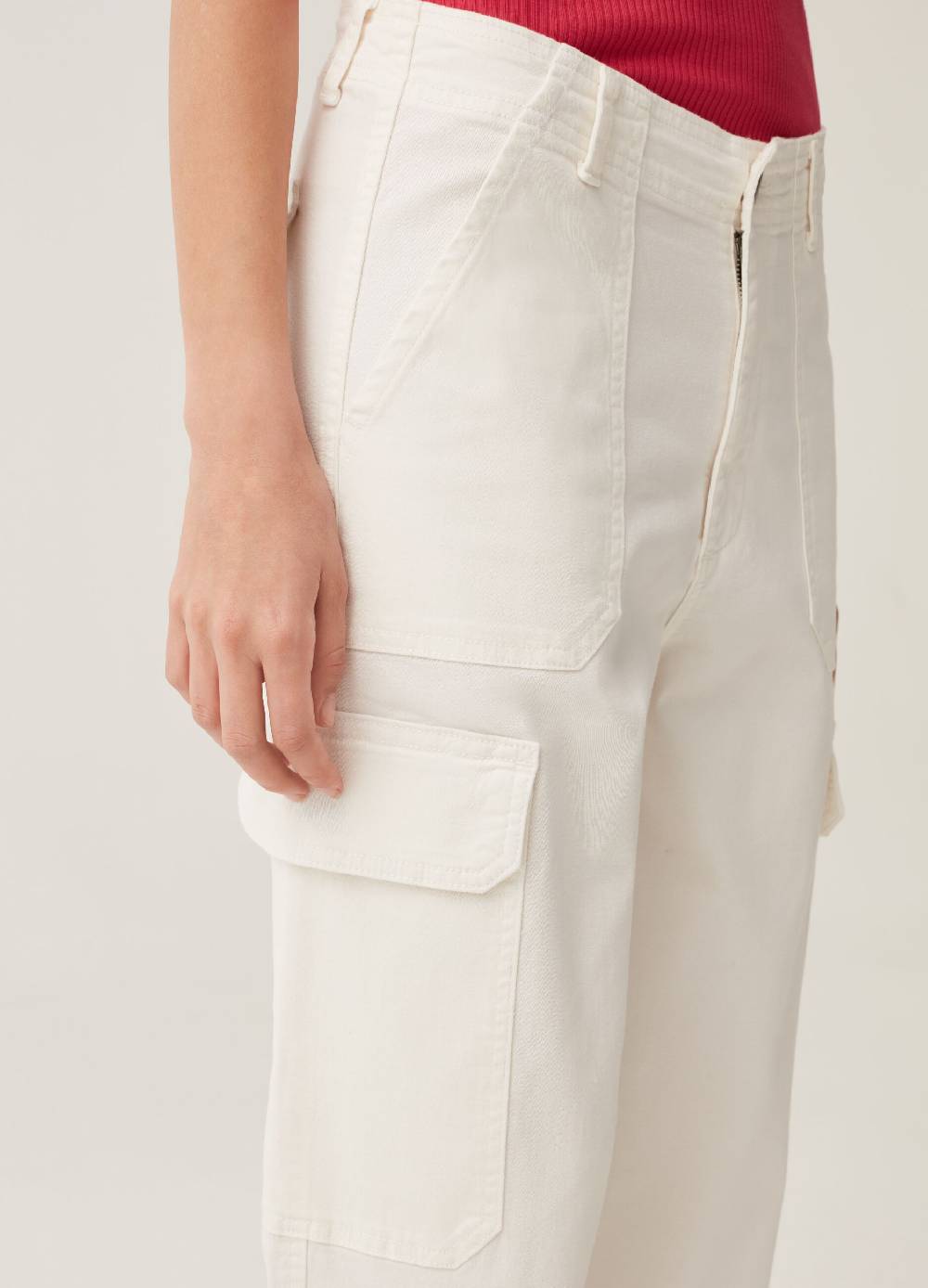 Ovs Pantaloni Cargo In Cotone Stretch