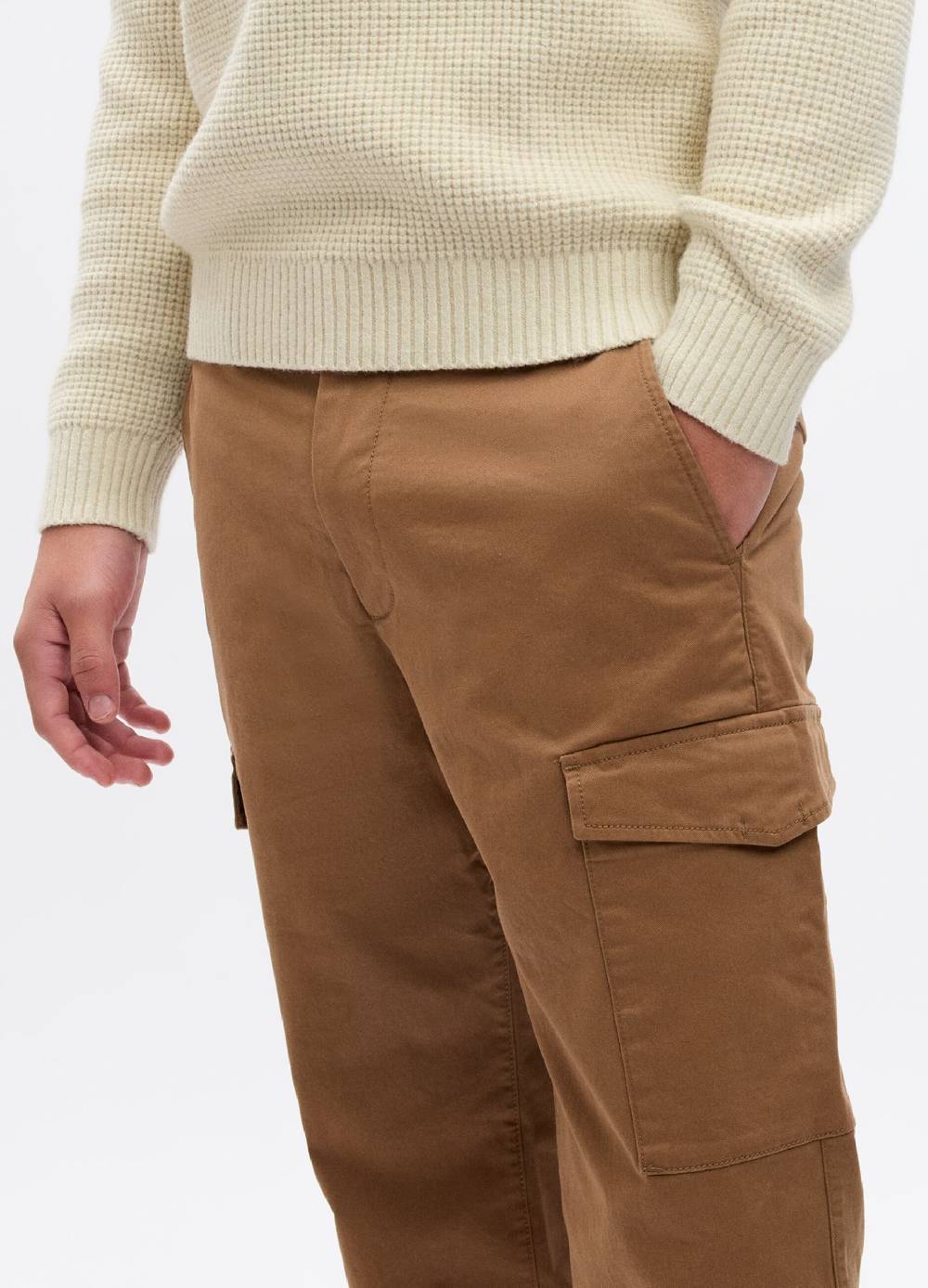 Ovs Pantaloni Cargo Slim Fit In Cotone Stretch