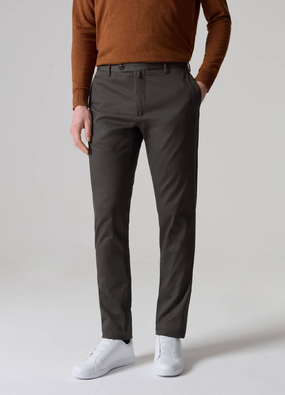 Ovs Pantaloni Chino In Cotone Elasticizzato