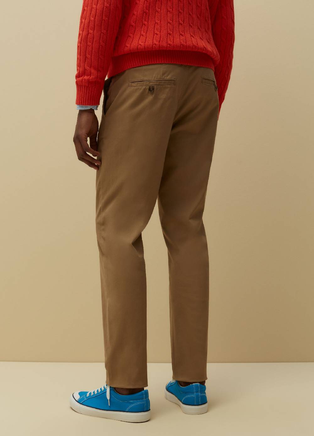 Ovs Pantaloni Chino In Cotone Stretch