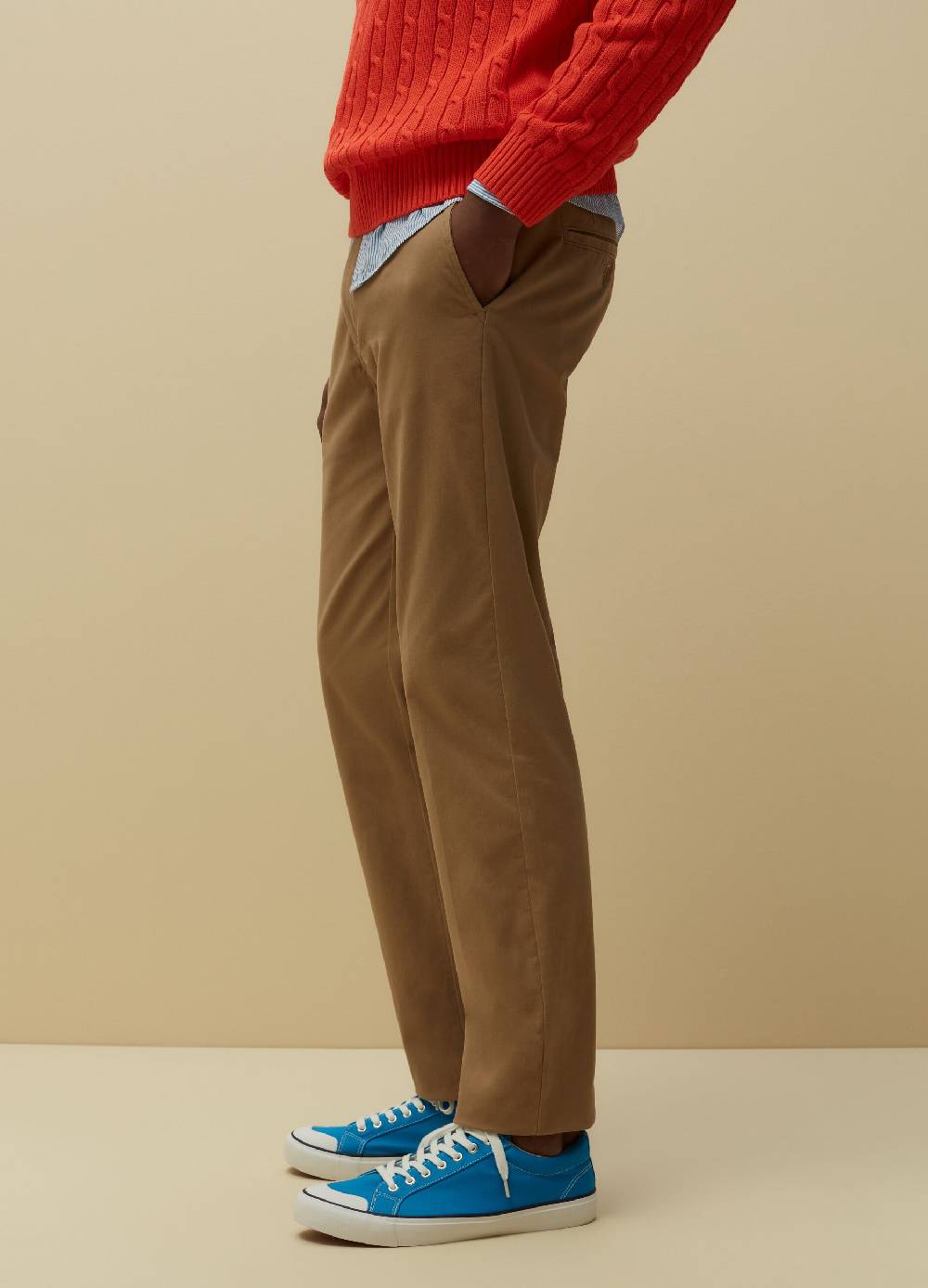 Ovs Pantaloni Chino In Cotone Stretch