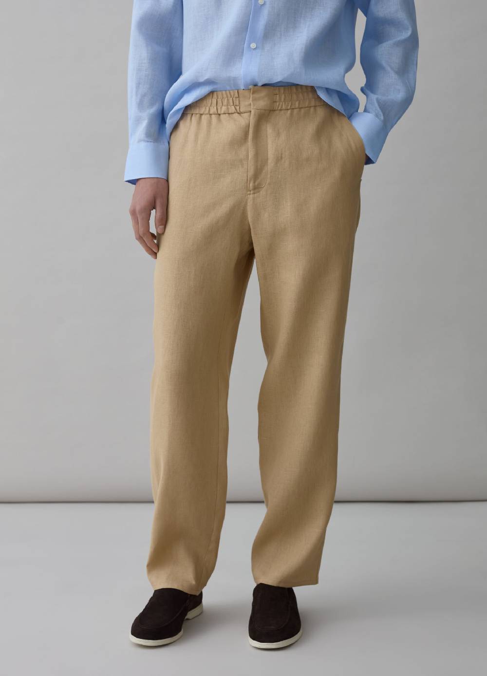 Ovs Pantaloni Chino In Lino