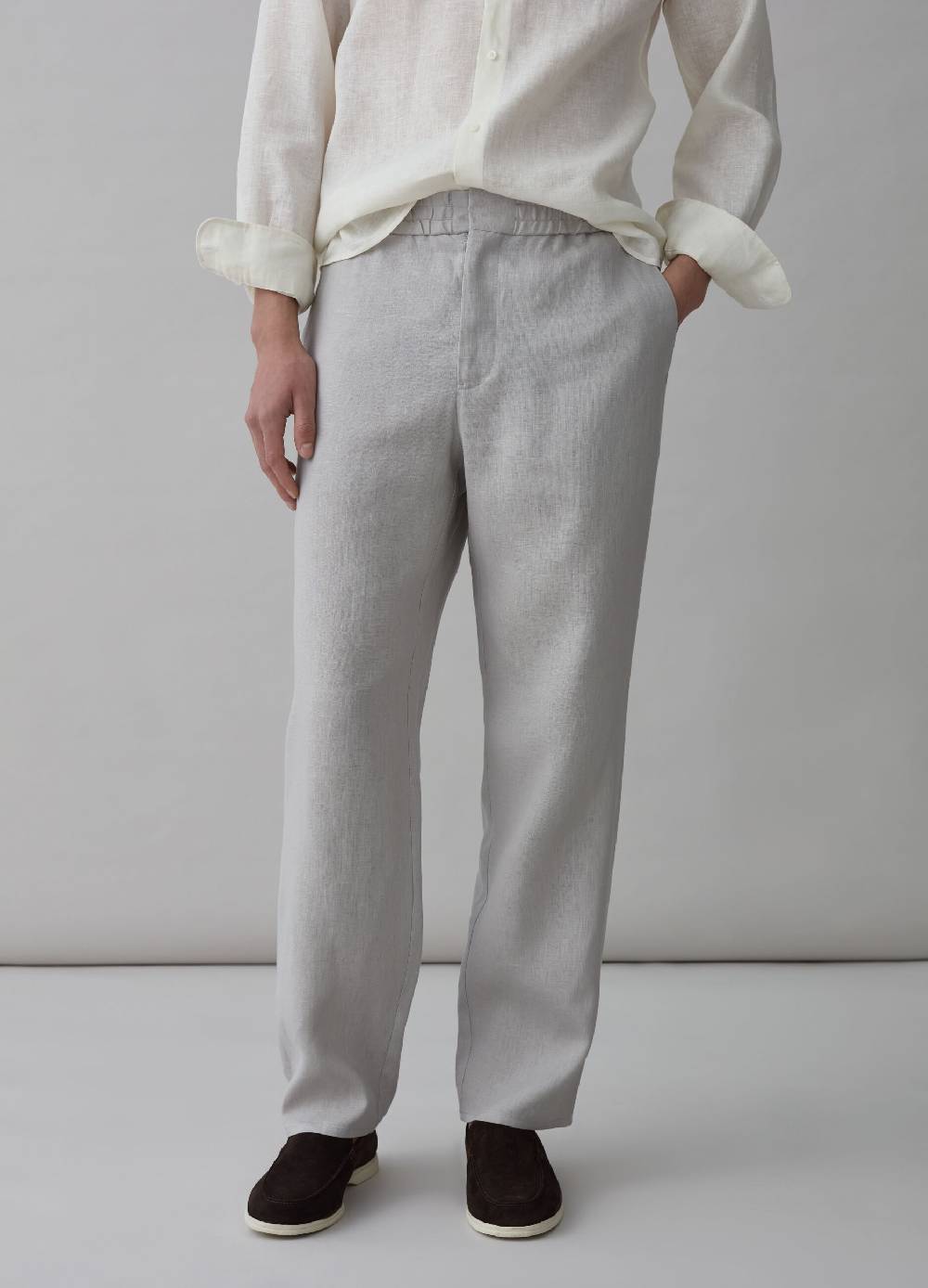Ovs Pantaloni Chino In Puro Lino