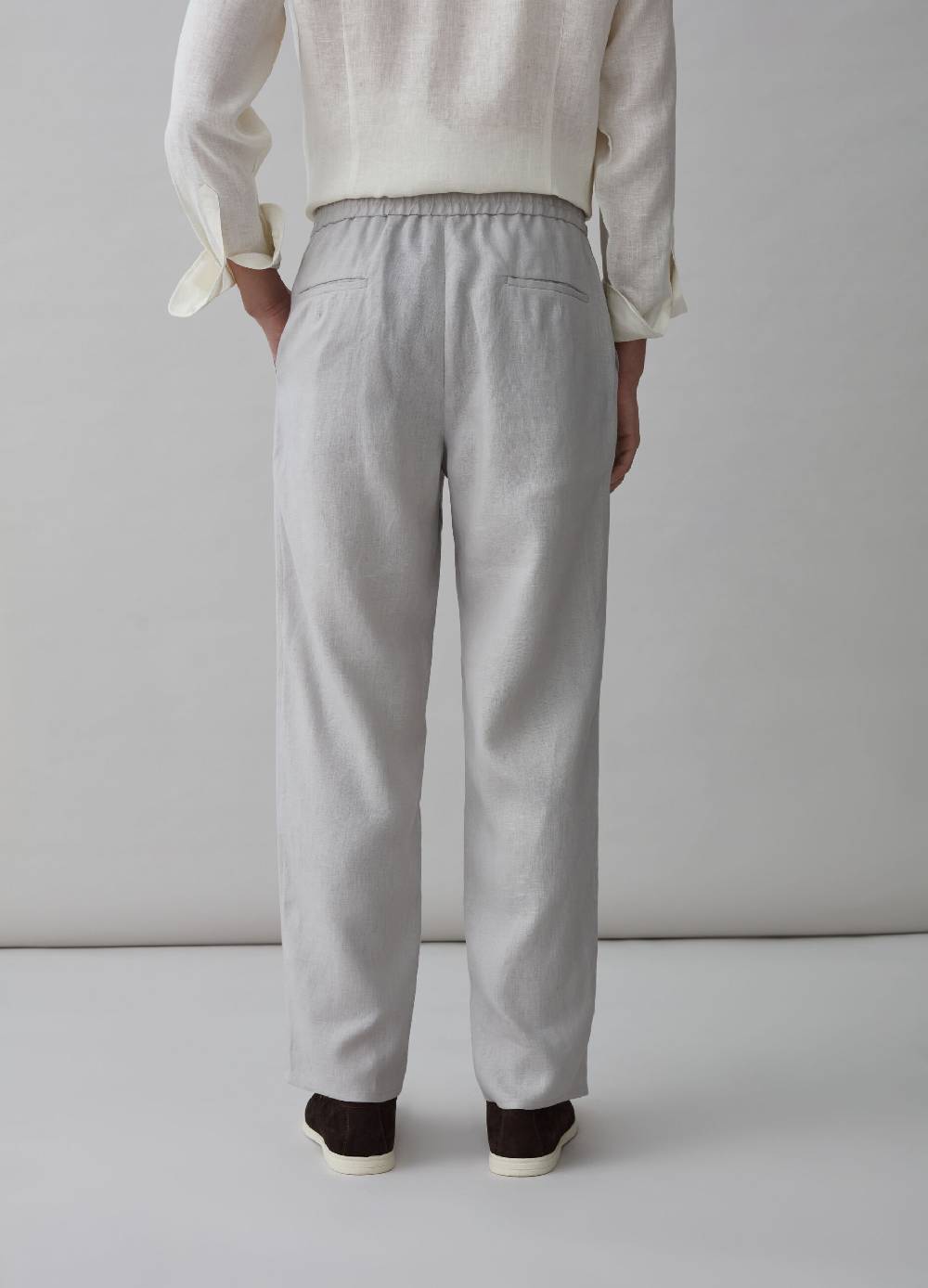 Ovs Pantaloni Chino In Puro Lino