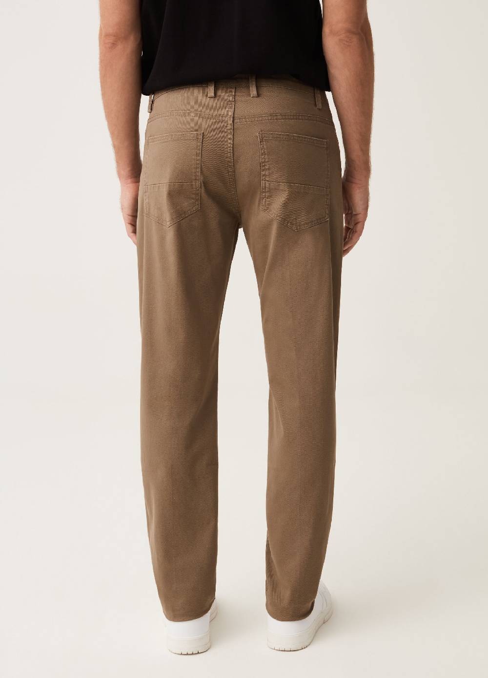 Ovs Pantaloni Cinque Tasche In Twill Stretch