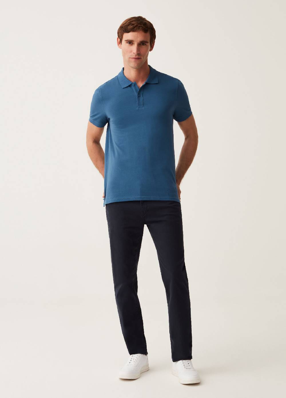 Ovs Pantaloni cinque tasche in twill stretch