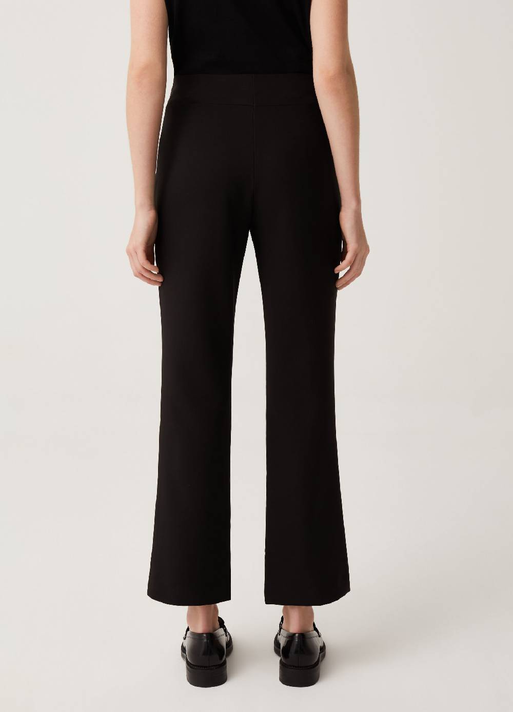 Ovs Pantaloni Cropped Flare Fit