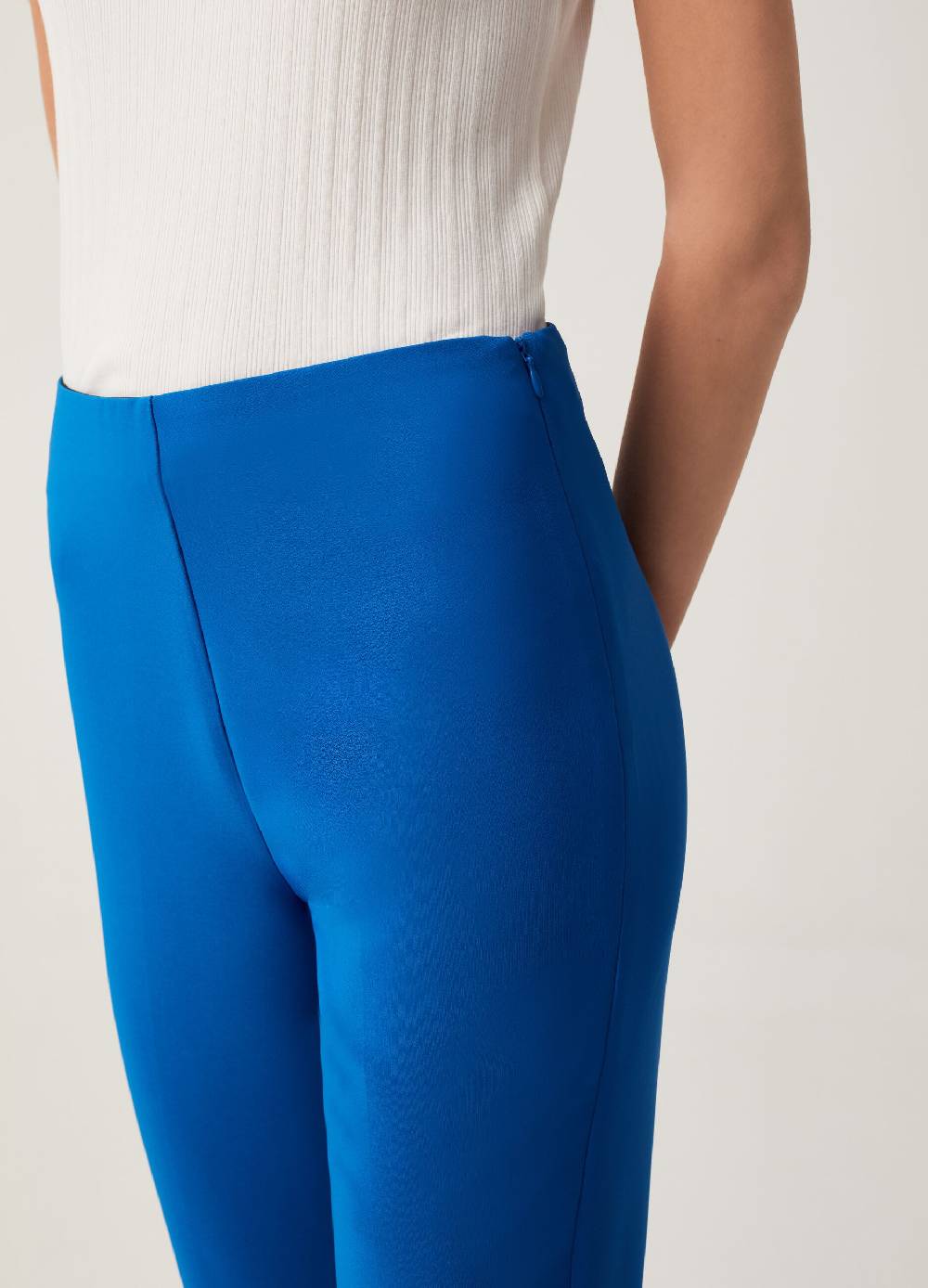 Ovs Pantaloni Cropped Flare Fit