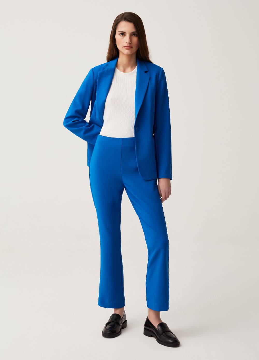 Ovs Pantaloni cropped flare fit