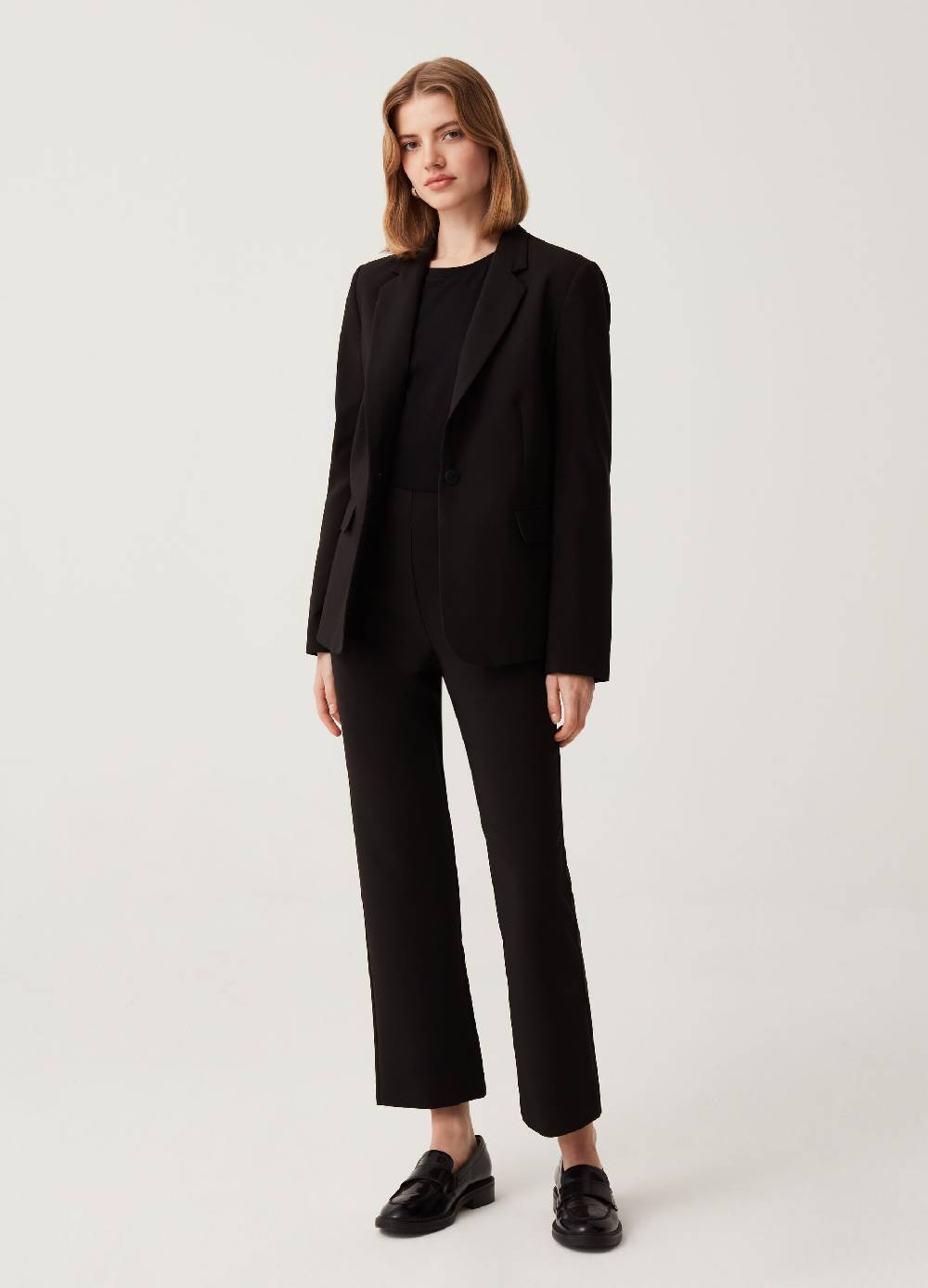 Ovs Pantaloni cropped flare fit