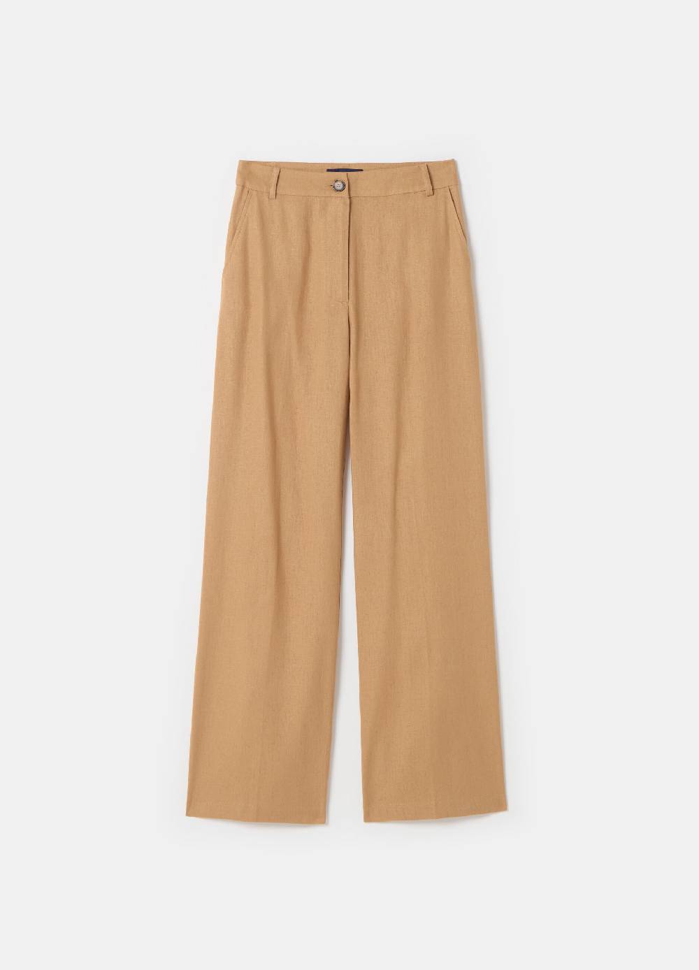 Ovs Pantaloni Dritti In Lino E Viscosa