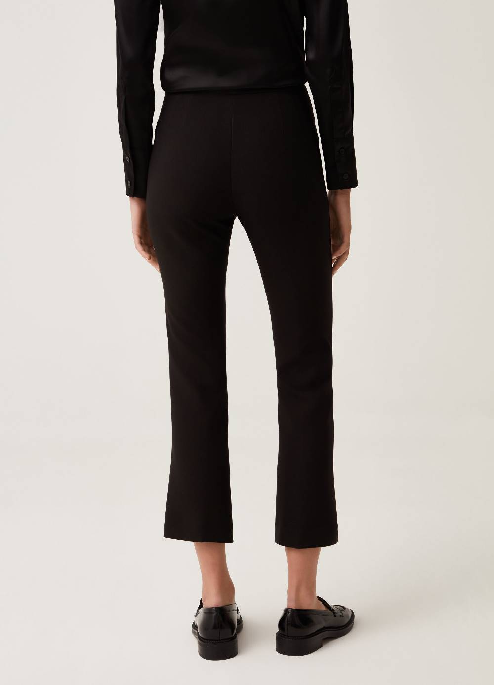 Ovs Pantaloni Flare Fit Cropped