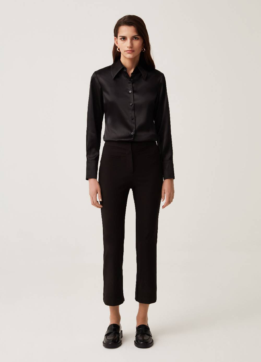 Ovs Pantaloni flare fit cropped