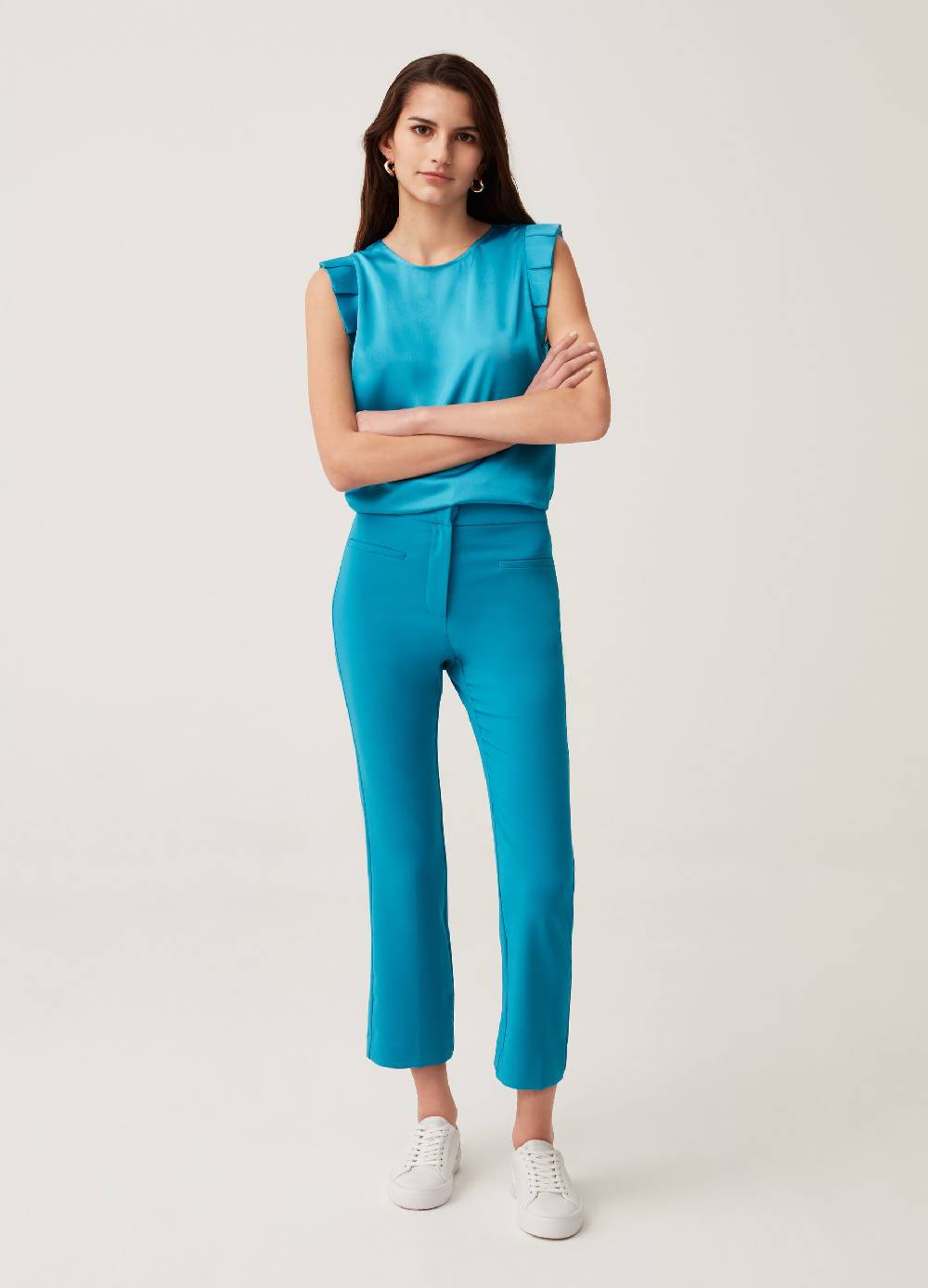 Ovs Pantaloni flare fit cropped