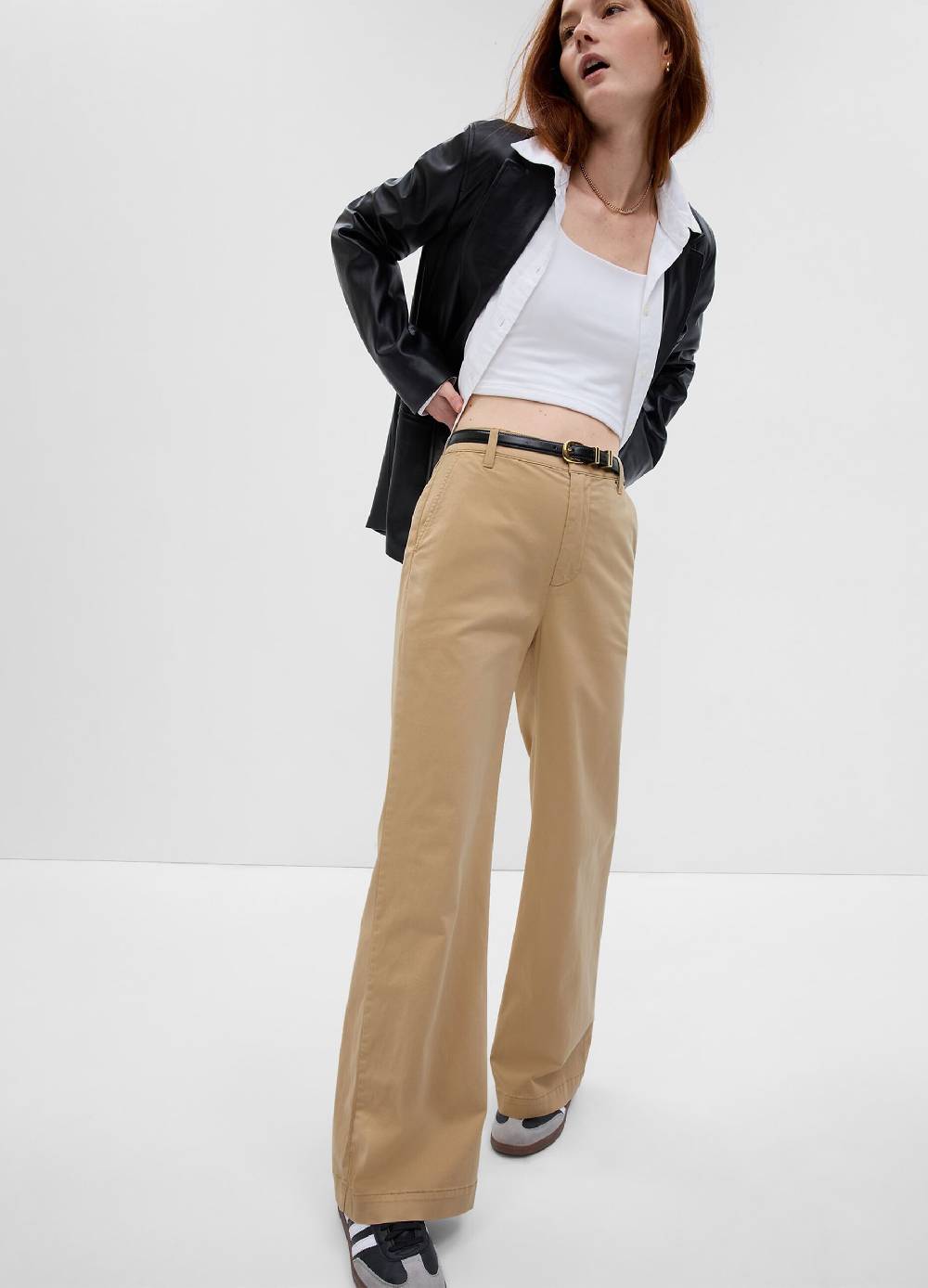 Ovs Pantaloni Flare Fit In Cotone Stretch