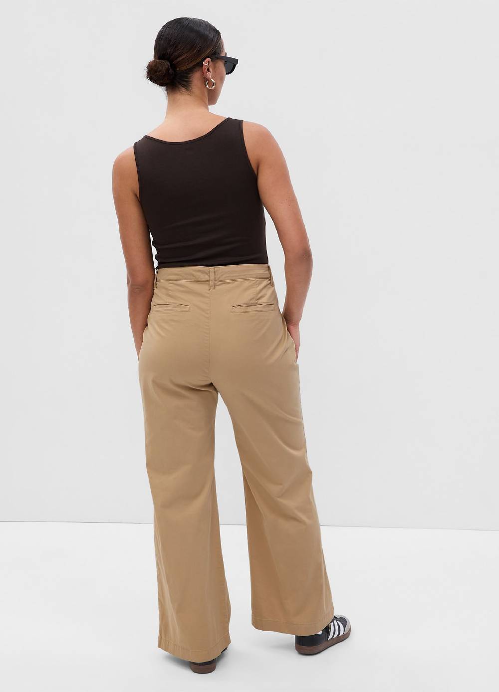 Ovs Pantaloni Flare Fit In Cotone Stretch