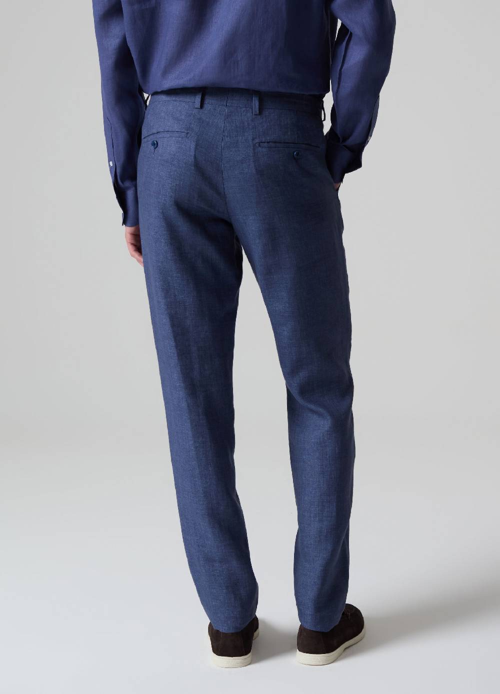 Ovs Pantaloni Formali In Lino PIOMBO