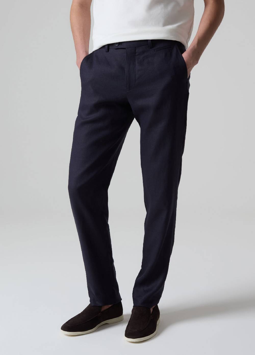 Ovs Pantaloni Formali In Puro Lino