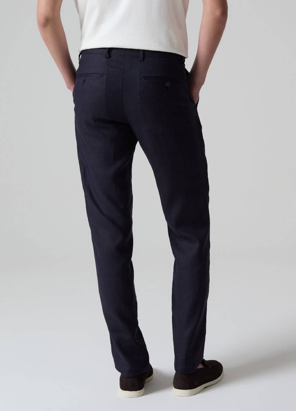 Ovs Pantaloni Formali In Puro Lino