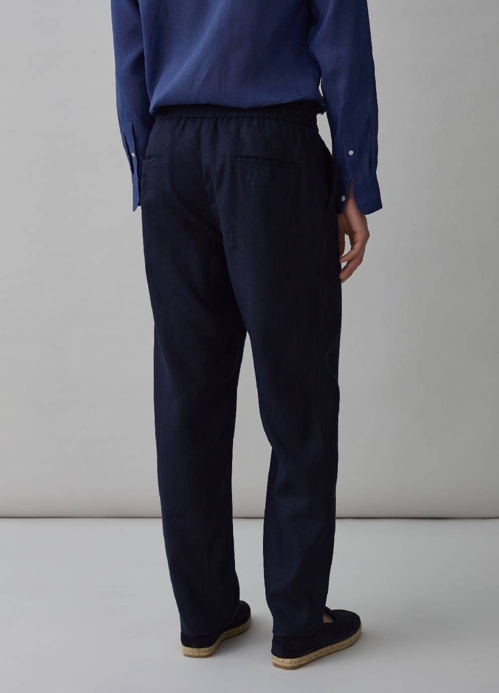Ovs Pantaloni In Lino PIOMBO