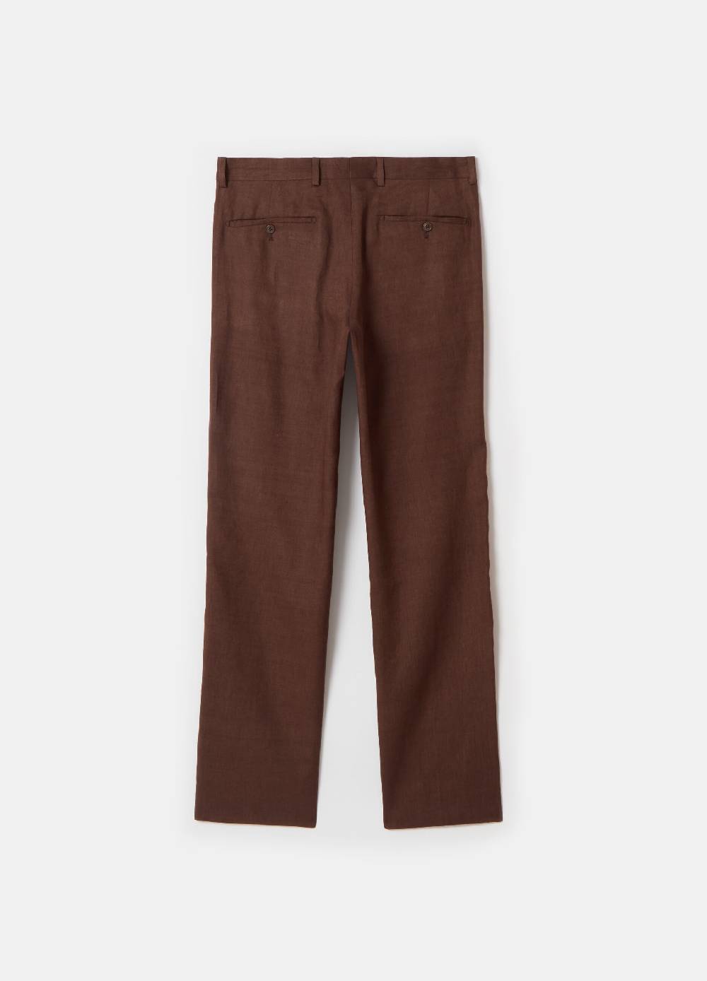 Ovs Pantaloni In Lino Uomo PIOMBO
