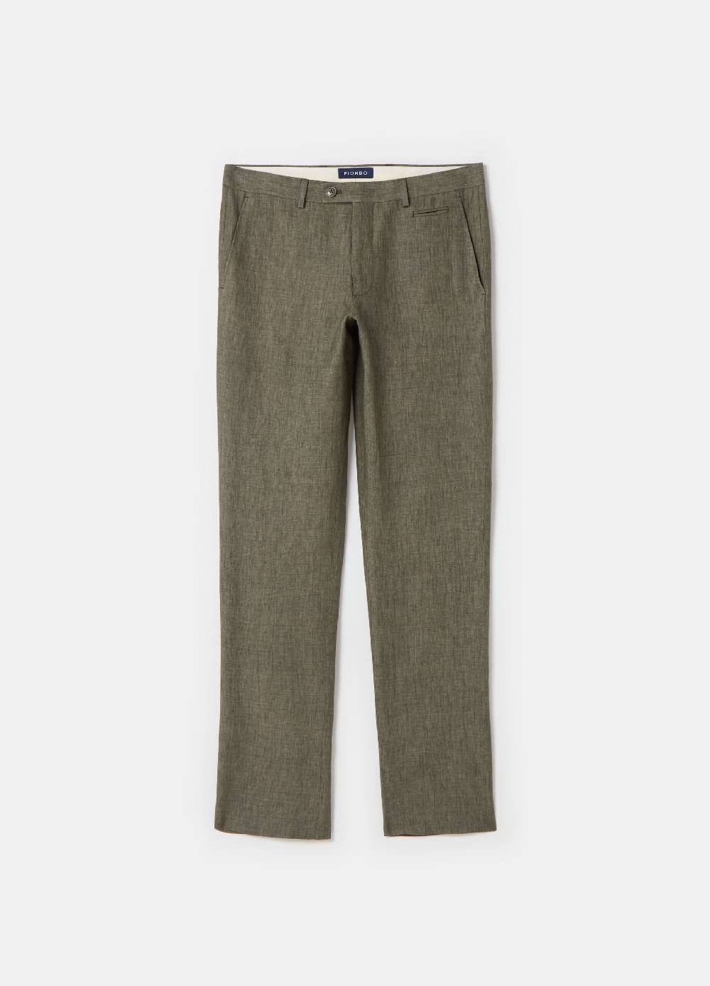 Ovs Pantaloni In Puro Lino PIOMBO