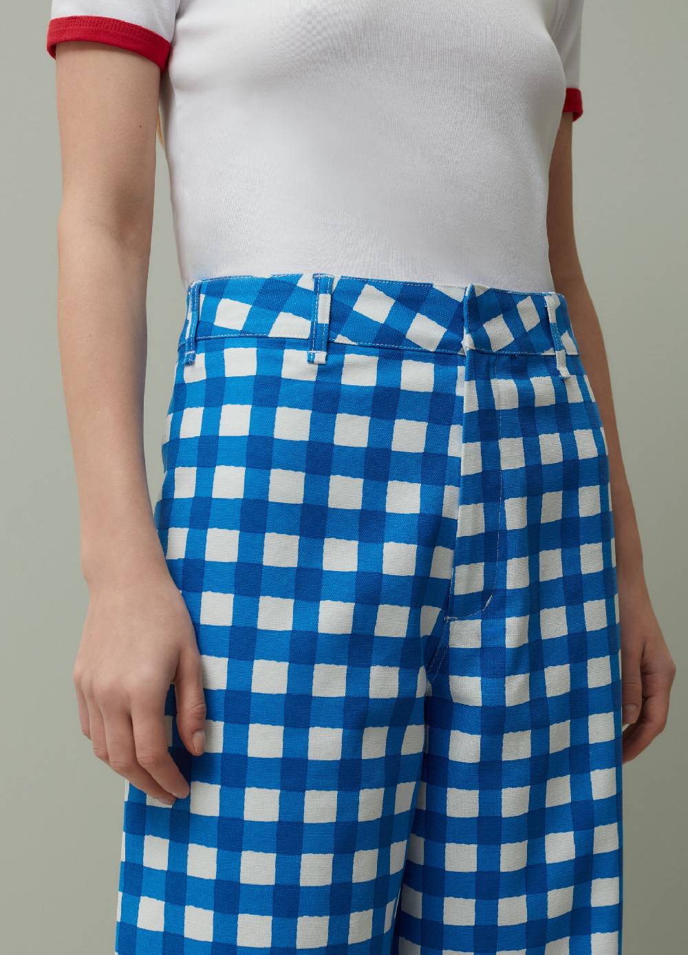 Ovs Pantaloni Palazzo Con Stampa A Quadri