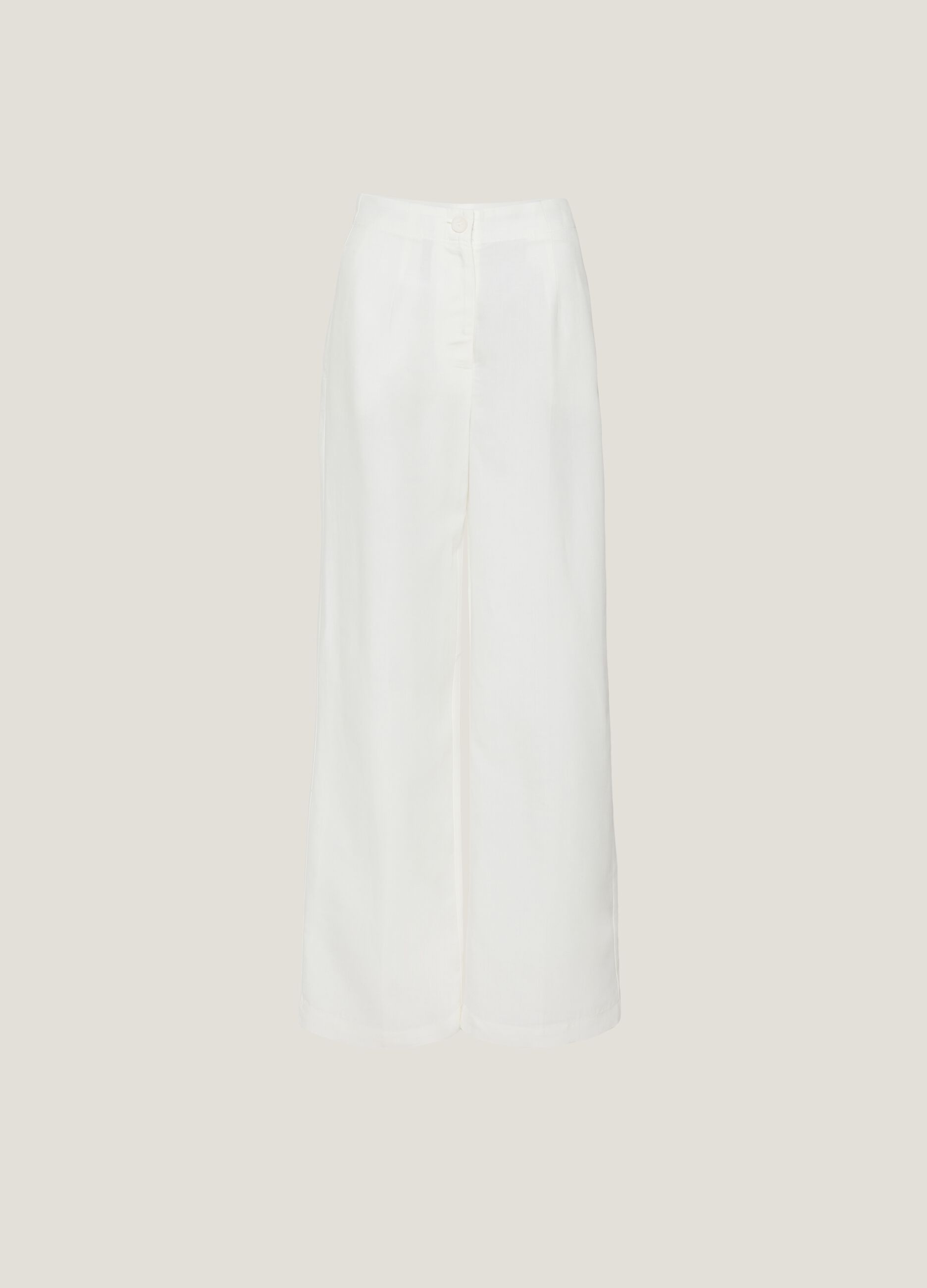 Ovs Pantaloni Palazzo In Lyocell E Lino